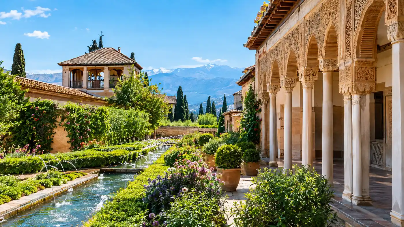 Giardini del Generalife: Visitare i Giardini dell'Alhambra